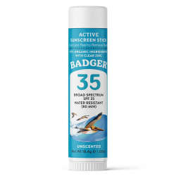 Badger Clear Zinc Kokusuz Güneş Kremi Stick SPF 35 18.4gr - 1