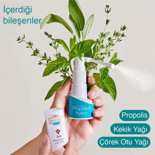 Balparmak Apitera Propolisli Sprey Takviye Edici Gıda 20 ml - 3