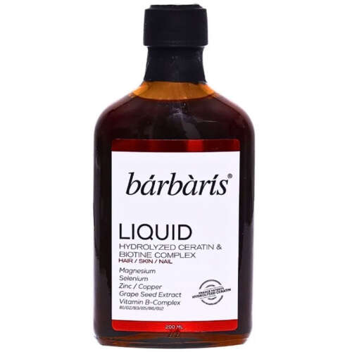 Barbaris Liquid Hidrolize Keratin ve Biotin İçeren Kompleks 200 ml - 2