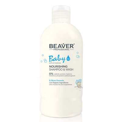 Beaver Baby Nourishing Shampoo Wash 300 ml - 1