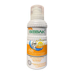 Bebak Bebek Spf50+ Yüksek Korumalı Güneş Köpüğü 150 ml