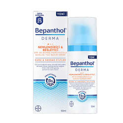 Bepanthol Derma Nemlendirici ve Besleyici SPF 25 Yüz Bakım Kremi 50 ml