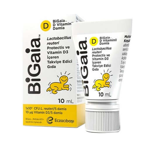 Bigaia Probiyotik ve D Vitaminli Damla 10 ml - 1