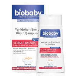 Biobaby Yenidoğan Saç ve Vücut Şampuanı 200 ml