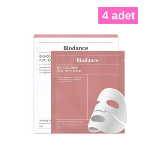 Biodance Bio Collagen Nemlendirici Yüz Maskesi 4 Adet - 2