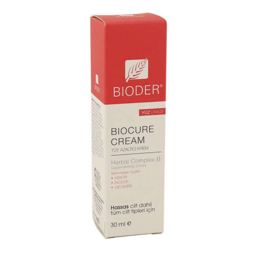 Bioder Biocure Cream Yüz İçin Tüy Azaltıcı Krem 30 ml - 1