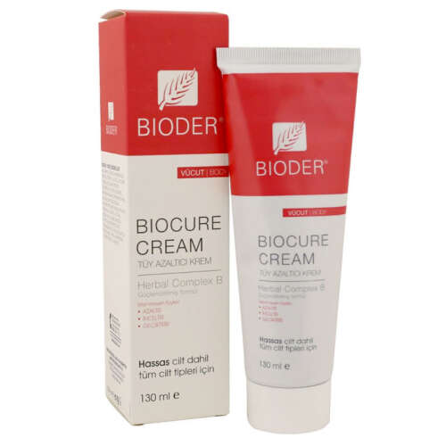 Bioder Biocure Vücut İçin Tüy Azaltıcı Krem 130 ml - 1