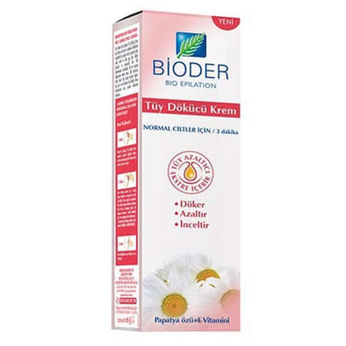 Bioder Normal Ciltler İçin Tüy Dökücü Krem 100 ml - 1