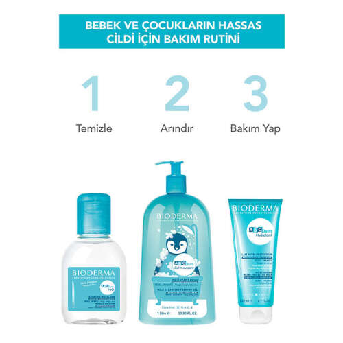 Bioderma Abcderm Foaming Gel Temizleme Jeli 1 Litre - 6