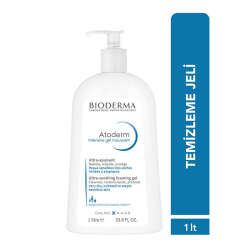 Bioderma Atoderm Intensive Foaming Gel 1 Litre - Yüz Yıkama Jeli - 2