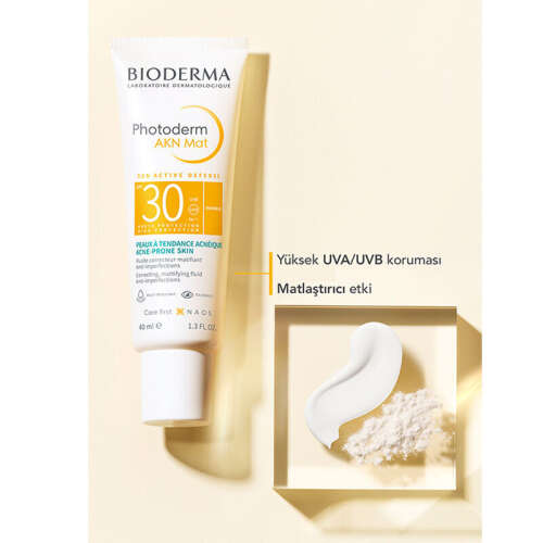 Bioderma Photoderm AKN MAT SPF 30 Güneş Koruyucu 40 ml - 4