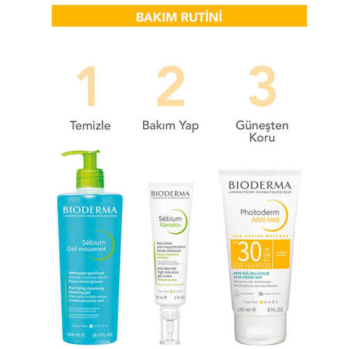 Bioderma Photoderm AKN Mat Spf30+ Güneş Koruyucu Krem 150 ml - 7