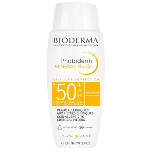 Bioderma Photoderm SPF 50+ Mineral Fluide 75 gr - 1