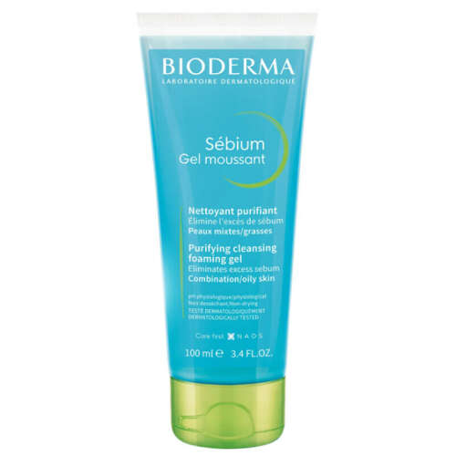 Bioderma Sebium Düzensiz Ciltlere Özel Arındırıcı Günlük Temizleme Jeli 100 ml - 1