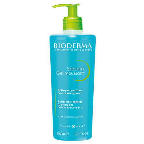 Bioderma Sebium Foaming Cilt Temizleme Jeli 500 ml - 1