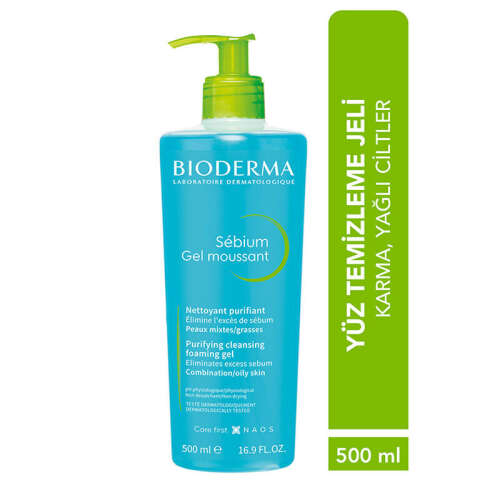 Bioderma Sebium Foaming Cilt Temizleme Jeli 500 ml - 2