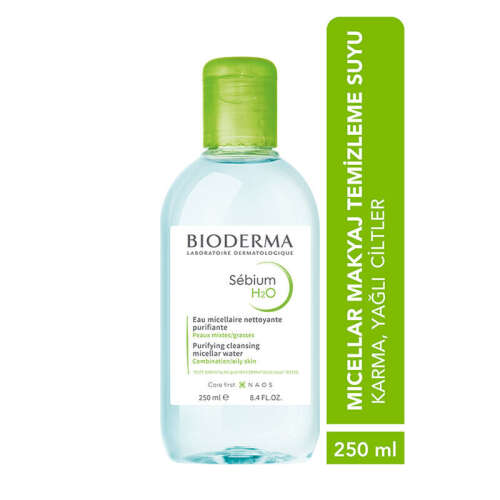 Bioderma Sebium H2O Yüz ve Makyaj Temizleme Suyu 250 ml - 2