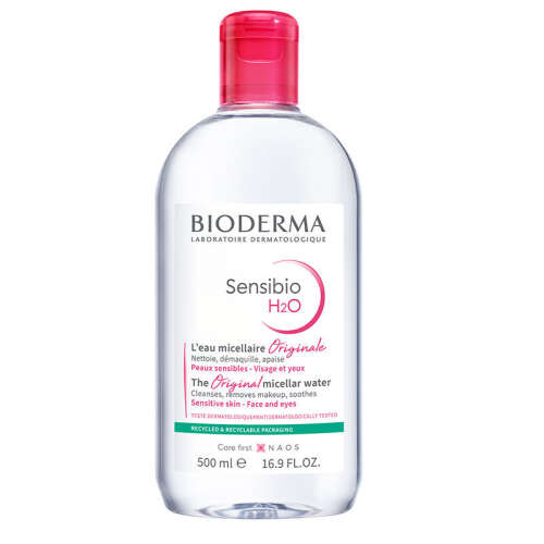 Bioderma Sensibio H2O Yüz ve Makyaj Temizleme Suyu 500 ml - 1