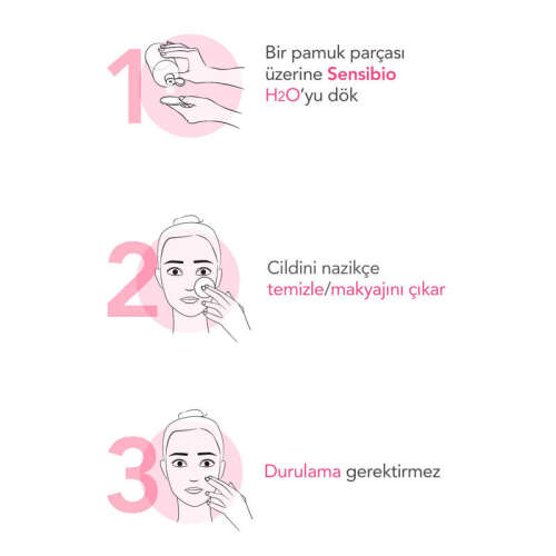 Bioderma Sensibio H2O Yüz ve Makyaj Temizleme Suyu 500 ml - 11