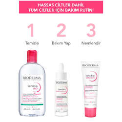 Bioderma Sensibio H2O Yüz ve Makyaj Temizleme Suyu 500 ml - 12