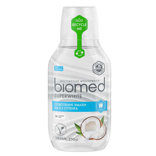 Biomed Superwhite Ağız Çalkalama Suyu 250 ml - 1