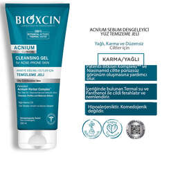 Bioxcin Acnium Akneye Eğilimli Ciltler İçin Temizleme Jeli 200 ml