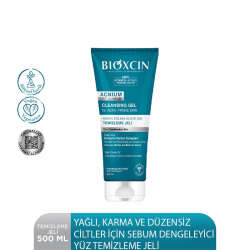 Bioxcin Acnium Akneye Eğilimli Ciltler İçin Temizleme Jeli 200 ml - 3