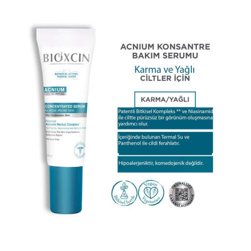 Bioxcin Acnium Konsantre Bakım Serumu 15 ml - 3