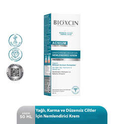 Bioxcin Acnium Sebum Dengeleyici Nemlendirici Krem 50 ml