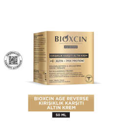 Bioxcin Age Reverse Kırışıklık Karşıtı Altın Krem 50 ml - 4