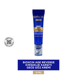 Bioxcin Age Reverse Kırışıklık Karşıtı Gece Göz Çevresi Kremi 15 ml