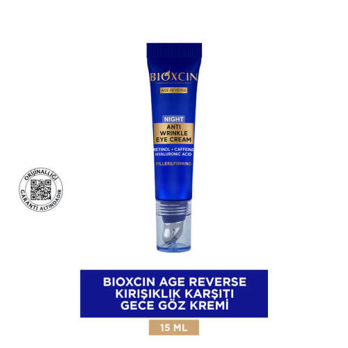 Bioxcin Age Reverse Kırışıklık Karşıtı Gece Göz Çevresi Kremi 15 ml - 3