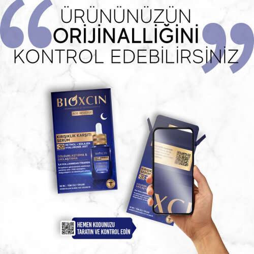 Bioxcin Age Reverse Kırışıklık Karşıtı Gece Serumu 30 ml - 10