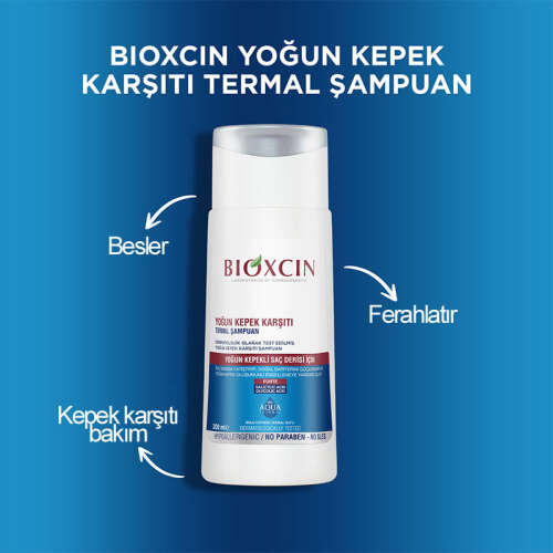 Bioxcin Aqua Thermal Yoğun Kepek Karşıtı Şampuan Ds 200ml - 6