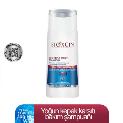 Bioxcin Aqua Thermal Yoğun Kepek Karşıtı Şampuan Ds 200ml - 8