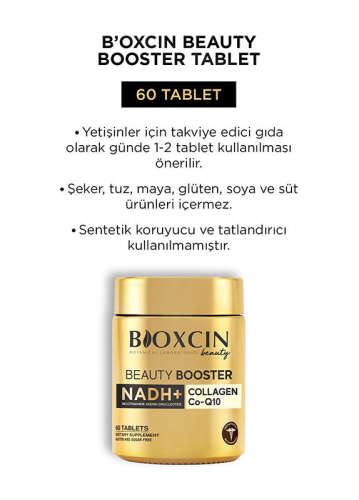 Bioxcin Beauty Booster Kolajen NADH++CoQ10 60 Tablet - 5