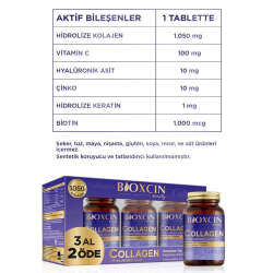 Bioxcin Beauty Collagen 3 AL 2 ÖDE - 4