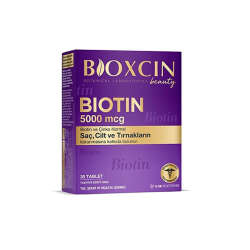 Bioxcin Biotin 5000 mcg Takviye Edici Gıda 30 Tablet - 2