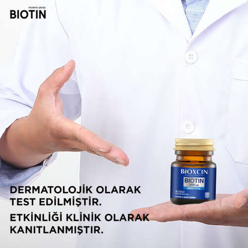 Bioxcin Biotin 5000 mg Çinko 15 mg ALANA Biotin Şampuan 300 ml HEDİYE - 10