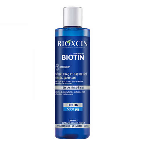 Bioxcin Biotin Şampuan 300 ml | Tüm Saç Tipleri - 1