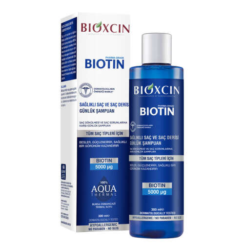 Bioxcin Biotin Şampuan 300 ml | Tüm Saç Tipleri - 2