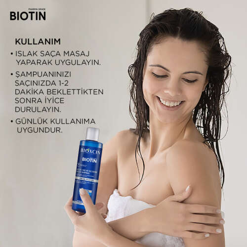 Bioxcin Biotin Şampuan 300 ml | Tüm Saç Tipleri - 8