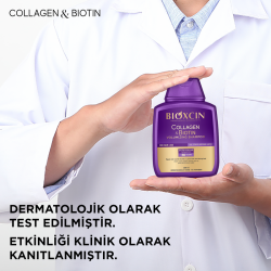 Bioxcin Collagen Biotin Saç Dökülmesine Karşı Şampuan 300 ml 2x300 ml - 7