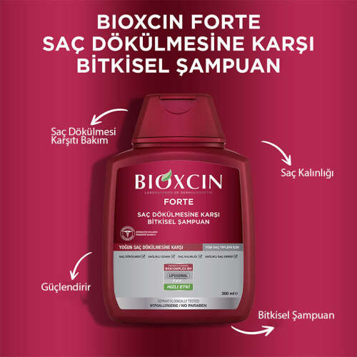 Bioxcin Forte Bitkisel Şampuan 300 ml - 5