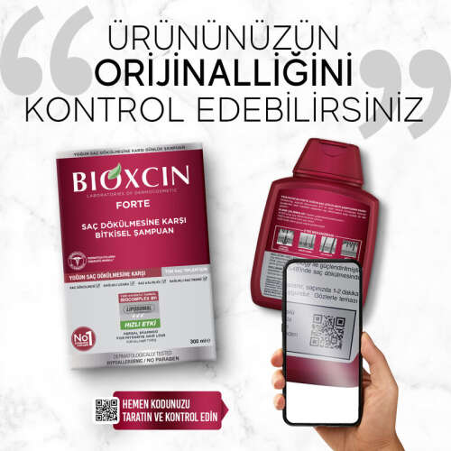 Bioxcin Forte Bitkisel Şampuan 300 ml - 9