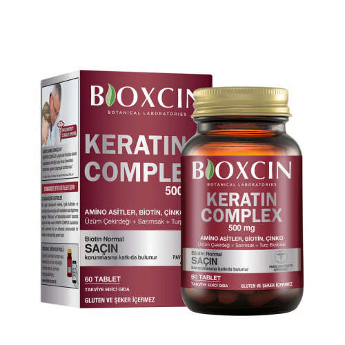 Bioxcin Forte Keratin Complex Tablet Takviye Edici Gıda 60 Tablet - 1