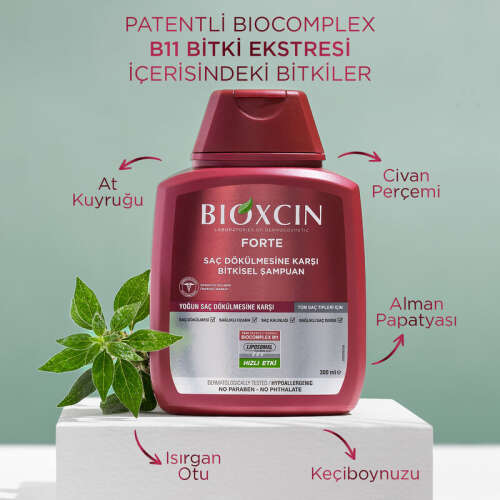 Bioxcin Forte Yoğun Saç Dökülmesi İçin Bakım Kiti - 10