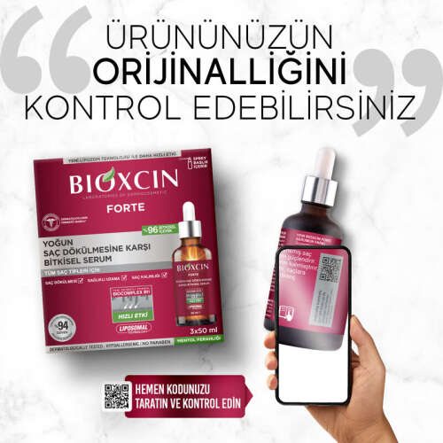 Bioxcin Forte Yoğun Saç Dökülmesi İçin Bakım Kiti - 16