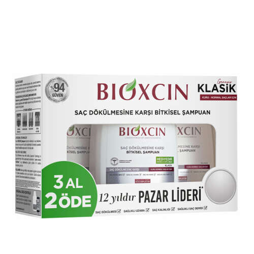 Bioxcin Genesis Kuru ve Normal Saçlar için Şampuan 3 x 300ml | 3 AL 2 ÖDE - 1