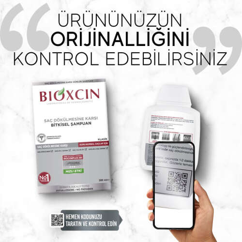 Bioxcin Genesis Saç Dökülmesine Karşı Şampuan 300ml - 10